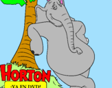 Dibuix Horton pintat per laura