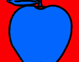 Dibuix poma pintat per 44