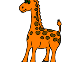 Dibuix Girafa pintat per PAULA GATON