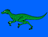 Dibuix Velociraptor  pintat per velociraptor