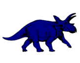 Dibuix Triceratops pintat per ANTONIO