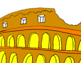 Dibuix Coliseu pintat per ALEX