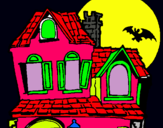 Dibuix Casa del misteri  pintat per anònim