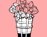 Dibuix Cistell amb flors 3 pintat per carla   tomala