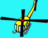 Dibuix Helicòpter V pintat per david