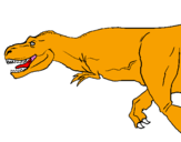 Dibuix Tiranosaure rex pintat per Armand