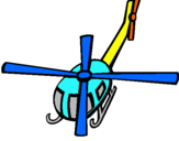 Dibuix Helicòpter V pintat per aniol