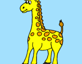 Dibuix Girafa pintat per Neus