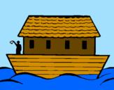 Dibuix Arca de Noe pintat per Adrián
