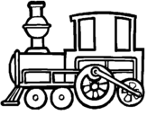 Dibuix Tren pintat per maripau