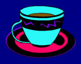 Dibuix Tassa de cafè pintat per marta