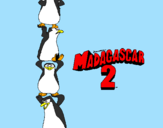 Dibuix Madagascar 2 Pingüins pintat per AITOR CABALLERO LUQUE