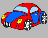 Dibuix Cotxe de joguina  pintat per JUDIT SERRAT