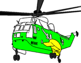 Dibuix Helicòpter al rescat  pintat per laura  pacheco   mees