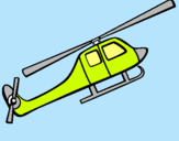 Dibuix Helicòpter de joguina pintat per MARGA