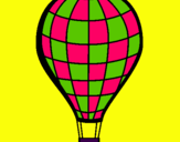 Dibuix Globus aerostàtic pintat per Raïm