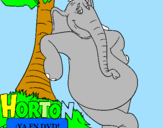 Dibuix Horton pintat per alvaro