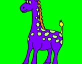 Dibuix Girafa pintat per MARCMUÑOZGRAU