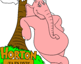 Dibuix Horton pintat per roger merino