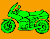 Dibuix Motocicleta pintat per ADRIA