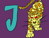 Dibuix Jaguar pintat per anònim