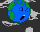 Dibuix Terra malalta pintat per sira AUSALLE