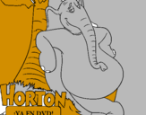 Dibuix Horton pintat per ALEX