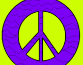 Dibuix Símbol de la pau pintat per nadal_78