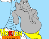 Dibuix Horton pintat per alex