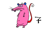 Dibuix Rata pintat per carla