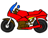 Dibuix Motocicleta pintat per Adrian P.