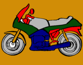 Dibuix Motocicleta pintat per julia  soliva  fabrega