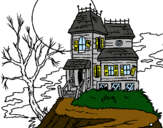 Dibuix Casa encantada pintat per Joan03