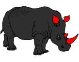 Dibuix Rinoceront pintat per ALEXRE