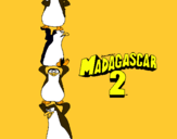 Dibuix Madagascar 2 Pingüins pintat per alexandra