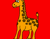 Dibuix Girafa pintat per ADRIA