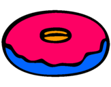 Dibuix Donuts pintat per ALICIA