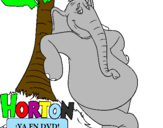 Dibuix Horton pintat per yassin