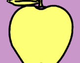 Dibuix poma pintat per 54