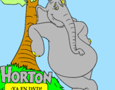 Dibuix Horton pintat per mireia