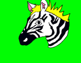Dibuix Zebra II pintat per 222