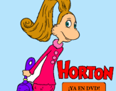 Dibuix Horton - Sally O'Maley pintat per julia