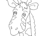 Dibuix Cara de girafa pintat per yasmin