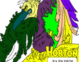 Dibuix Horton - Vlad pintat per drac