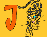 Dibuix Jaguar pintat per emanuel