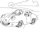 Dibuix Herbie pintat per asfd