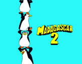Dibuix Madagascar 2 Pingüins pintat per ainoa