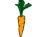 Dibuix pastanaga pintat per juliamo
