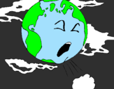 Dibuix Terra malalta pintat per ana