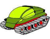 Dibuix Nau tanc pintat per tanque avatar